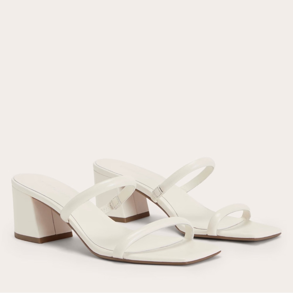 Everlane Double Strap Heel